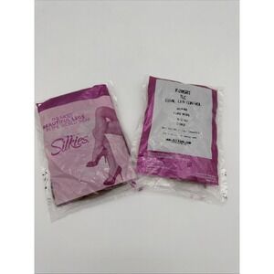 SILKIES ULTRA Total Leg Control Queen  Nude X Large  Natural NIP 020501